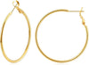 925 Sterling Silver Earrings Gold Ladies Hoops(40% off from 2 pairs)