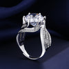 5 carat simulation high carbon diamond ring ring adjustable (40% discount from 2 pieces)