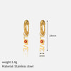 Women's LOVE Dangle Zirconia Earrings（40% discount from 2 pieces）