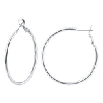 925 Sterling Silver Earrings Gold Ladies Hoops(40% off from 2 pairs)