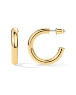 C-shaped hollow large earring studs are not easy to allergy（40% off on 2 pieces）