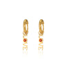 Women's LOVE Dangle Zirconia Earrings（40% discount from 2 pieces）