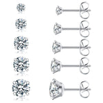 Set of 5 pairs of earrings (40% off 2 sets)