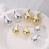 Hollow Teardrop Crescent Earrings 4 Pairs（40% discount from 2 sets）