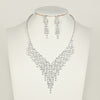 Pearl necklace and earrings jewelry set（40% discount from 2 sets）