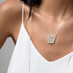 S925 Sterling Silver Lucky Bag Handwoven Necklace（40% OFF from two pieces）