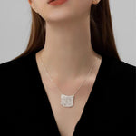 S925 Sterling Silver Lucky Bag Handwoven Necklace（40% OFF from two pieces）