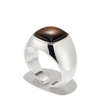 S925 sterling silver tea crystal ring, high-end sense does not fade(40% off over 2 pieces)