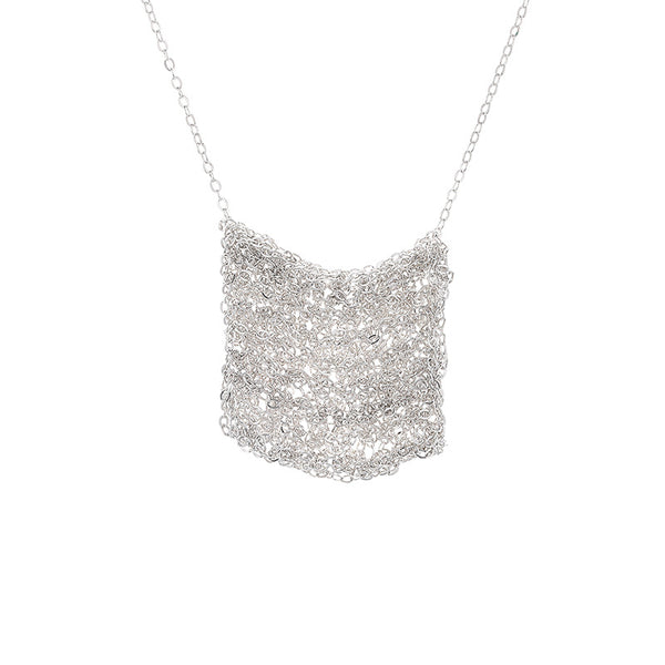 S925 Sterling Silver Lucky Bag Handwoven Necklace（40% OFF from two pieces）