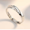 S925 Sterling Silver White Gold Couple's Ring (40% Off 2 Pieces)