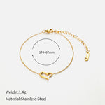 Women's Stainless Steel Bracelet 18K Gold（40% discount from 2 pieces）