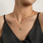 Women's Matching Round Pendant Necklace（40% discount from 2 pieces）