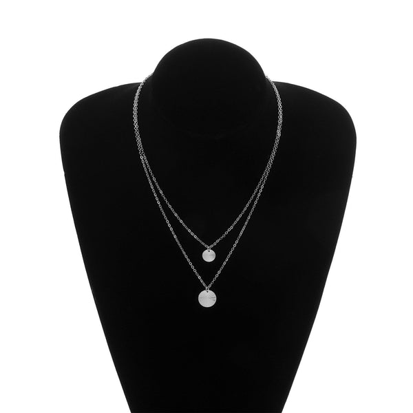 Women's Matching Round Pendant Necklace（40% discount from 2 pieces）