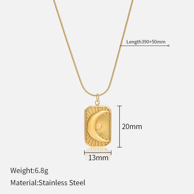 Women's Stainless Steel Pendant Necklace（40% discount from 2 pieces）