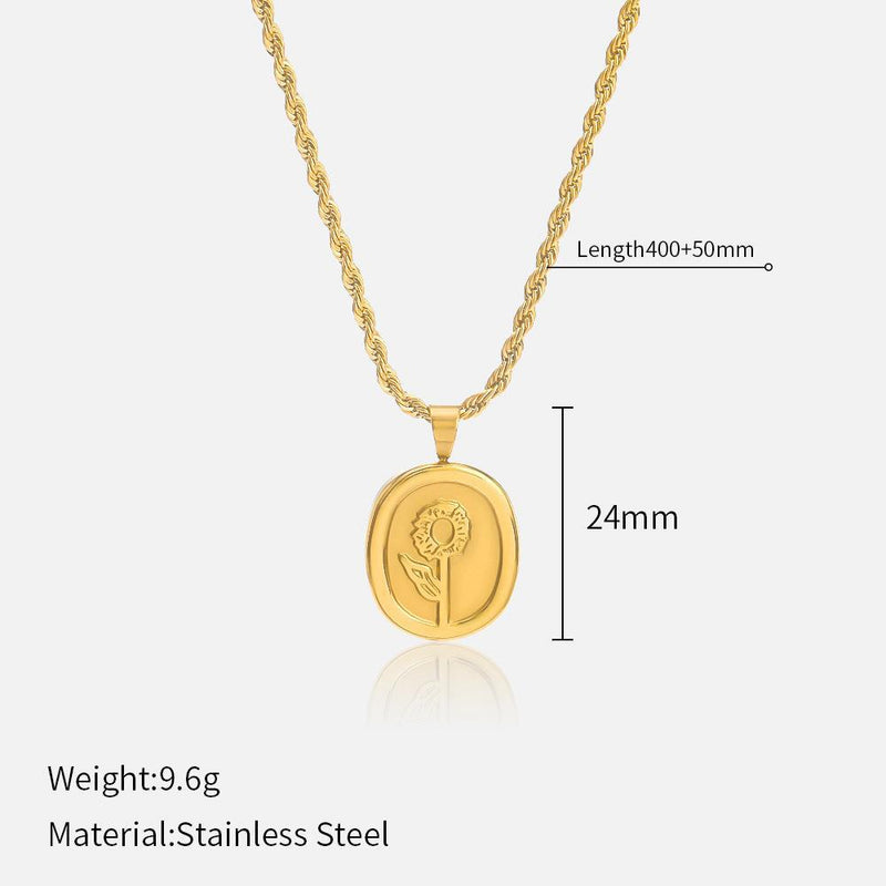 Women's Stainless Steel Pendant Necklace（40% discount from 2 pieces）