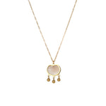 Peace Lock Pendant Gold Necklace（40% discount from 2 pieces）