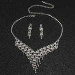 Pearl necklace and earrings jewelry set（40% discount from 2 sets）