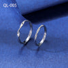 Personalized couple ring white gold size adjustable (40% off 2 pieces)