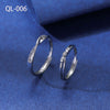 Personalized couple ring white gold size adjustable (40% off 2 pieces)