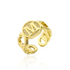 Fashion creative 26 English letter ring openings (40% discount from 2 pieces)